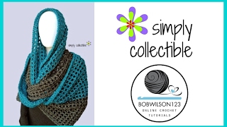 Crochet oversized cowl tutorial