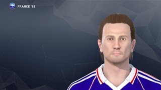 C. Dugarry PES 2017 face & stats (France '98)