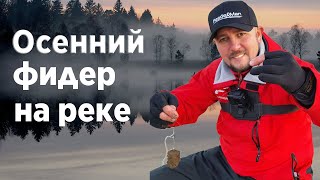 Ловля осенью на ФИДЕР! Как добиться успеха на РЕКЕ? Эксперимент с КОРИАНДРОМ!