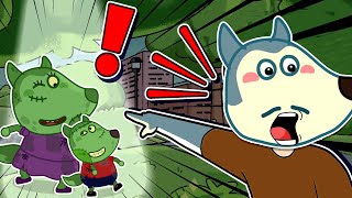 Oh No, Zombie Is Coming - Mommy Wolf Became Zombies! | @mommywolf