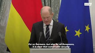 Lasting security in Europe 'possible only with, and not against Russia' - Scholz