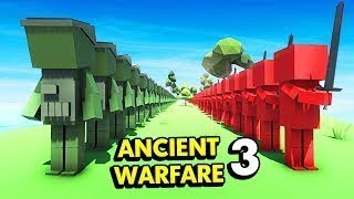 Квадратные баталии с огнестрелом и зомби! - Ancient Warfare 3 #1
