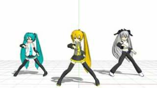 MMD - Go My Way - Neru, Haku, Miku