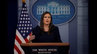 WATCH: Sarah Sanders holds White House news briefing | Jan. 29, 2018