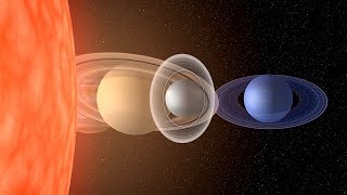 Los planetas y su tamaño con respecto al Sol - comparacion