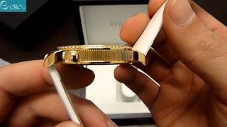 VERSACE Krios Rose Gold White Leather Ladies Watch 93Q80D002S001 - E-oro.gr