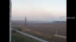 Мариупольский блокпост обстреляли Градом - частное видео