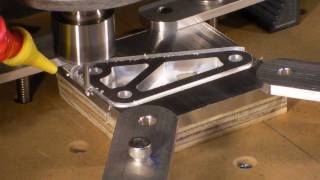 Homemade DIY CNC Series - 1/4 Thick Aluminum Test Bracket - Neo7CNC.com