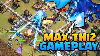 MAX TH12 GAMEPLAY - Clash of Clans Town Hall 12 Attacks | New CoC Troop Electro Dragon!