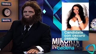 Hugo Chávez, el papa Francisco y diputada en lencería en Mikorte Informativo 17/03/13