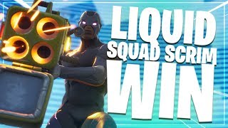 Liquid Squad Scrim Win! | Fortnite Battle Royale