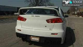 Touge Factory Evo X - Greddy Spectrum Elite SE exhaust sound cilp