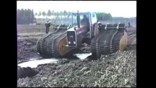 Трактор вездеход на широкой гусинице