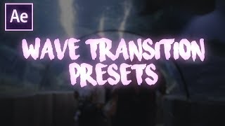 Free Wavy Transitions Pack #2 | After Effects CC17