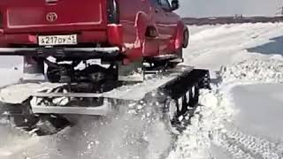 Джип на гусеницах Егоза