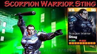 SCORPION WARRIOR STING Maxed Gameplay