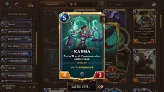 Legends of Runeterra - Karma Braum late game Control