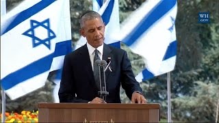 Shimon Peres Eulogy - Obama's Full Speech