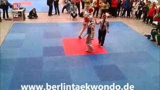 TAEKWONDO GERMAN OPEN 2013 -74 kg Final Türkiye : Servet Tazegül - Weißrussland Belarus