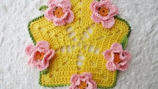 Салфетка из мотива Napkin motive Crochet