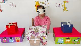 IŞILA SÜRPRİZ HEDİYELER ve ŞAKA Kutumda Ne Var? Funny Pranks Eğlenceli Çocuk Videosu