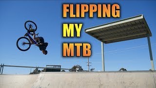 Learning Tricks On My Full Suspension MTB