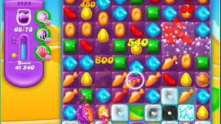 Candy Crush Soda Saga Level 1383 no boosters