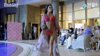 Показ купальников и платьев Agni на Mediterranean Poker Cup!