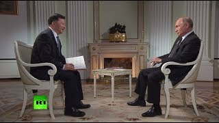 «Выпили по рюмке водки»: Путин рассказал, как отметил свой день рождения с Си Цзиньпином