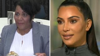 Kim Kardashian Teaches Alice Marie Johnson How to Use Snapchat