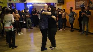 Kizomba Leeds 07 Feb 2020 lesson demo with Tony & Lorraine Simmons