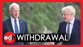 Johnson to Press Biden to DELAY Afghanistan Withdrawal