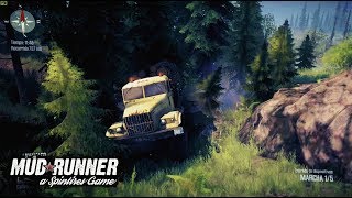 #Spintires - #MudRunner /TRANSPORTANDO TRONCOS/ Logitech G29!