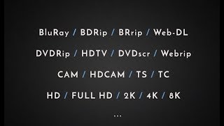 ما الفرق بين نسخ جودة الأفلام HDCAM / HDTV / WEB-DL / Bluray