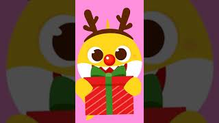 ¡Ayudemos al Reno de Papá Noel! | Tiburón Bebé de Nariz Roja | Villancicos de Navidad #shorts