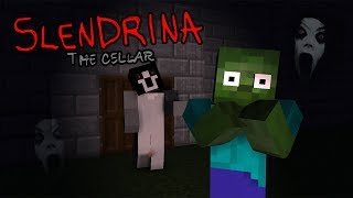 SCARY SLENDRINA - THE CELLAR | MONSTER SCHOOL | MINECRAFT ANIMATIONS
