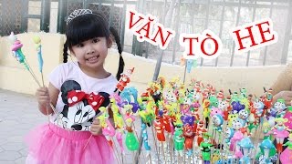 BÉ BÚN XEM NẶN TÒ HE – ĐỒ CHƠI DÂN GIAN VIỆT NAM | Vietnam folk toys
