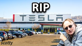 Tesla Just Laid Off It's Workers and May Be Going Bust