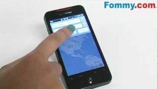Car Panel Application on the HTC Incredible