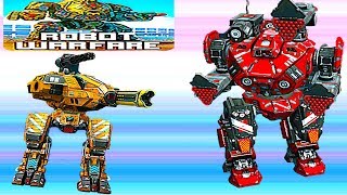 ROBOTS WARFARE- НОВЫЕ РОБОТЫ КАК WAR ROBOTS РОБОТ WATCHER онлайн для андроид потрясающей графикой