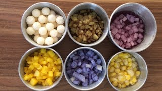 MÁY CẮT THẠCH HẠT LỰU - DỤNG CỤ CẮT RAU CỦ HẠT LỰU - AGAR JELLY BOBA!