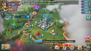 Lords Mobile - How to Attack Level 2 Monster And Claim Reward