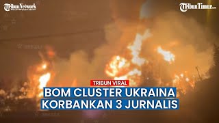 Kaum Nasionalis Ukraina Gunakan Bom Cluster Porak-porandakan Donetsk, 3 Jurnalis Luka Parah