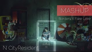 Borders - Amber X Fake Love - BTS (ft. SF9's Easy Love) MASHUP
