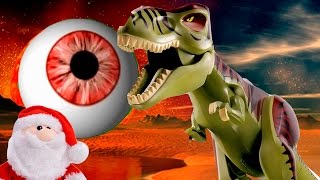 ЛЕГО ДИНОЗАВРы и ГЛАЗ С ДРУГОЙ ПЛАНЕТы! ИНОПЛАНЕТЯНЕ!Lego dinosaur. toys.Игрушки