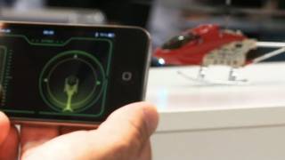 Mini-Hubschrauber mit iPhone-Steuerung