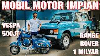 MOBIL MOTOR SULTAN ERA 1970 | Ranger Rover Classic v Vespa SS90 - #423