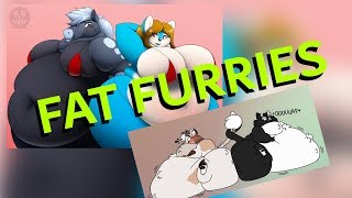 """rating'''''' fat furry art!