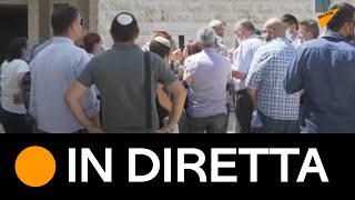 #Israele: gente aspetta una sentenza del tribunale sugli sfratti delle famiglie palestinesi