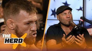 Randy Couture reacts to video of Conor McGregor knocking down Paulie Malignaggi | THE HERD